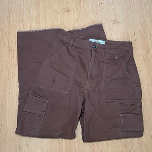 Hollister ultra high rise cargo pants